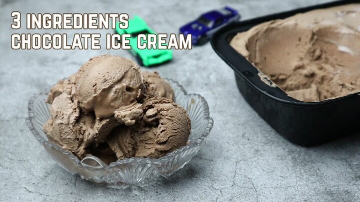 HOMEMADE CHOCOLATE ICE CREAM