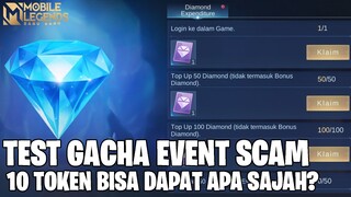 NEKAT GACHA EVENT SCAM DIAMOND VAULT PAKAI 10 TOKEN BISA DAPAT APA YA? MOBILE LEGENDS