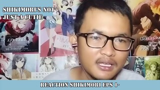 Reaction Shikimori's Not Just a Cutie EPS 1 #9