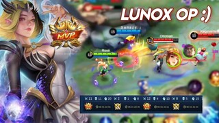 LUNOX SUPPORT OP🔥 Montage Mlbb