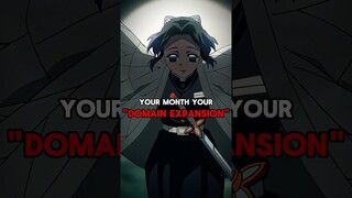 Your Month Your Domain Expansion.... #anime #viral