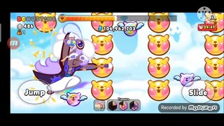 Playing cookie run