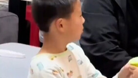 This little sister is destined for greatness!