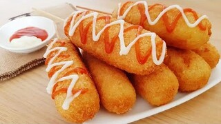 Cách Làm Hot Dog Phô Mai Hàn Quốc Đơn Giản Tại Nhà