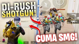 JADI BEGINI RASANYA DI RUSH SQUAD SHOTGUN! HAMPIR MATI! - PUBG MOBILE