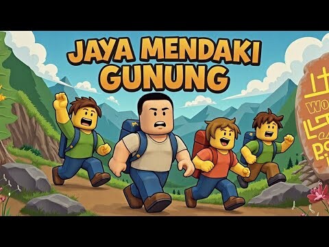 JI AYO MENDAKI JI - Jaya Mendaki Gunung Roblox