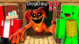 Don’t Open the Door to Creepy DogDay vs Mikey and JJ at 3am ? - in Minecraft Maizen