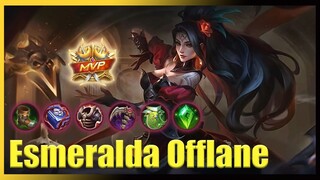 Esmeralda offlane again! Ranked gameplay.