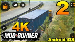 MudRunner Mission The Rig Android Gameplay Walkthrough Part 2 (Mobile Gameplay, Android, iOS)