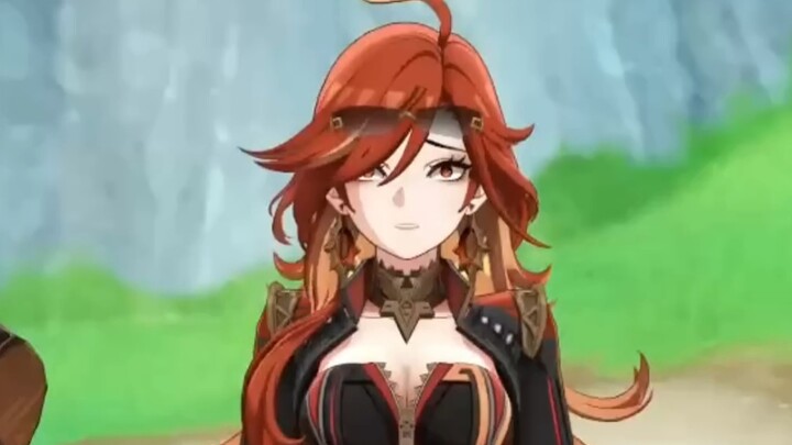 [Genshin Impact] When Mavica realized that she was about to become stupid