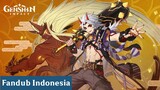 Trailer Character Genshin Impact ARATAKI ITTO || Fandub Indonesia
