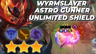 Aldous Wyrmslayer Astro Gunner Unlimited Shield!! Sekali Geprek Musuh Menghilang!! Magic Chess
