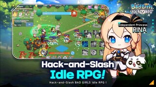 Bad Girls IDLE RPG - Game Android - Online - Gameplay - 354Mb🥰