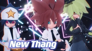 【凹凸世界MMD】【雷安/赞安】~New Thang~