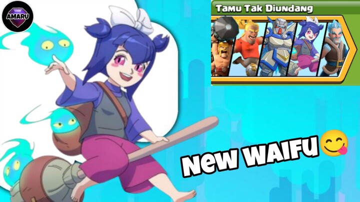 Waifu kedua setelah momy queen🤧|| Gameplay broom witch TH7