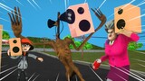 Scary Teacher 3D Miss T Battle Dancing vs Siren Head and Nick Funny - Game Animation
