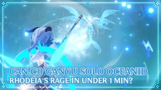 Can C0 Ganyu Solo Rhodeia's Rage (Oceanid Event) In Under 1 Min? | Genshin Impact