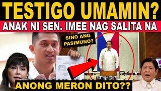 Finish na MEDIA at KONGRESO Na-shocked ANAK ni Sen IMEE KUMANTA na REACTION VIDEO