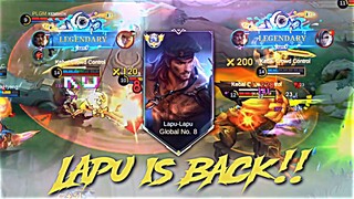 MUNDUR BUKAN BERARTI KABUR‼️HIGHLIGHT  TOP GLOBAL LAPU-LAPU