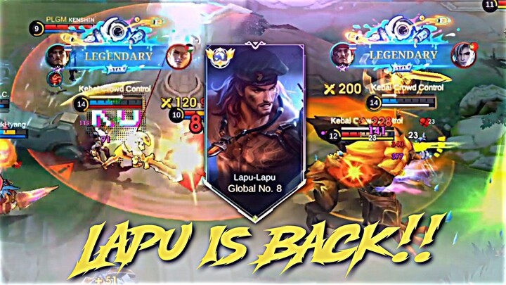 MUNDUR BUKAN BERARTI KABUR‼️HIGHLIGHT  TOP GLOBAL LAPU-LAPU