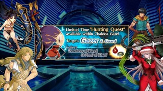 [FGO NA] Gazer Hunt - Pride+ Rank ft Chiron & Ishtar, plus Arash & Nightingale Santa | 3T Teams