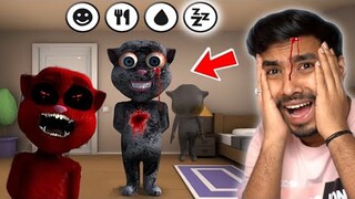 I PLAY VERY SCARY CAT TALKING  JUAN TOM HORROR GAME 😱 TECHNO GAMERZ