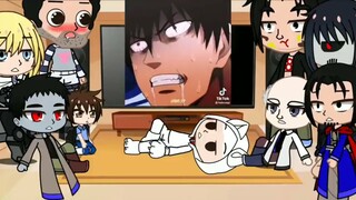 One punch man/ss-class hero react to saitama/c-class hero/compilation