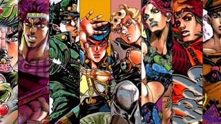 [ดนตรี]【JOJO】เพลงลงโทษJOJOแต่ะละยุค ภาค1~8 รอบที่2