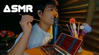 ASMR Thai | Slow Ear Cleaning แคะหูช้าๆ เสียงฝนตกเบาๆ 🌧️ กล่อมนอน