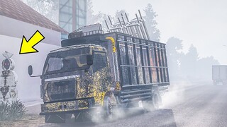 TRUK PEMBAWA KERANDA POCONG DILARIKAN KE DUKUN