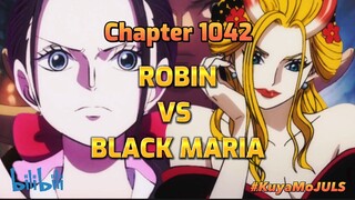 Nico Robin Vs Black Maria Chapter 1042 And Back Story Of Robin in Ohara Incident