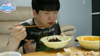 Đặt mì jajangmyeon nhưng thiếu củ cải trắng phần 6 #mukbang