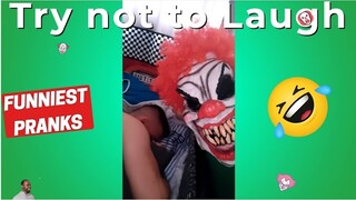 Try not to laugh | Funny jump scare pranks #46