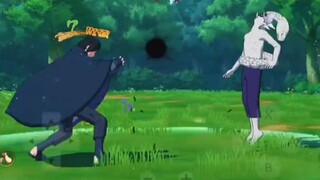 Sasuke dendam banget ke Kabuto Sage mode😱