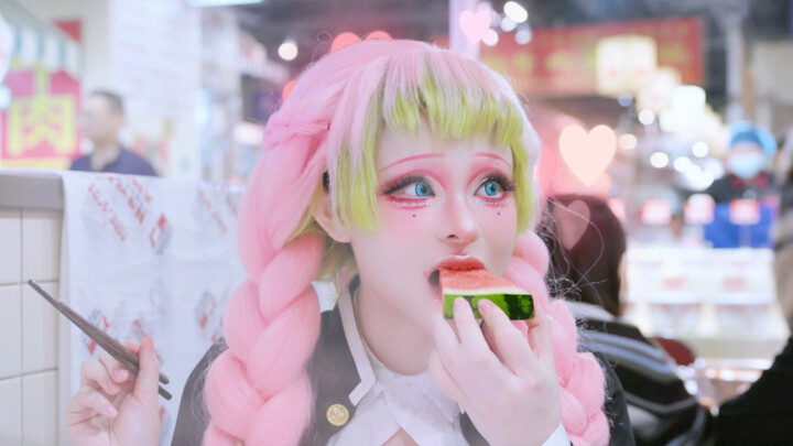 Vlog kencan pergantian tahun bareng cewek cosplayer Mili! 【4K】