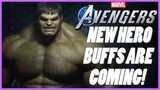 New Buffs Coming For Marvel's Avengers Game!