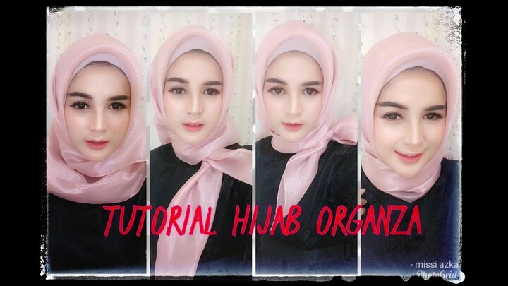 5 STYLE TUTORIAL HIJAB ORGANZA TREND 2019