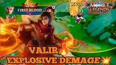 VALIR🔥 EXPLOSIVE DEMAGE💥 Bikin Musuh Tak Ada Harapan❗❗