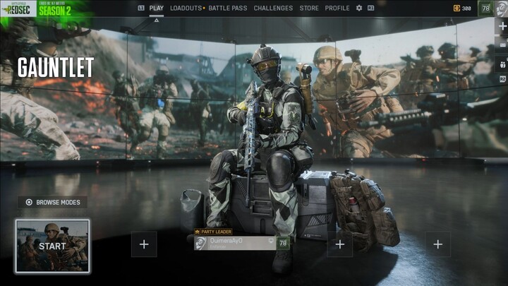 Battlefield Red Sec Gauntlet 01 2nd place I did well