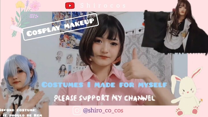 Hello! Cosplay makeup and costumes ♡