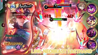 LING NEOBEAST FASTHAND GAMEPLAY SAVAGE & TRIPLE KILL