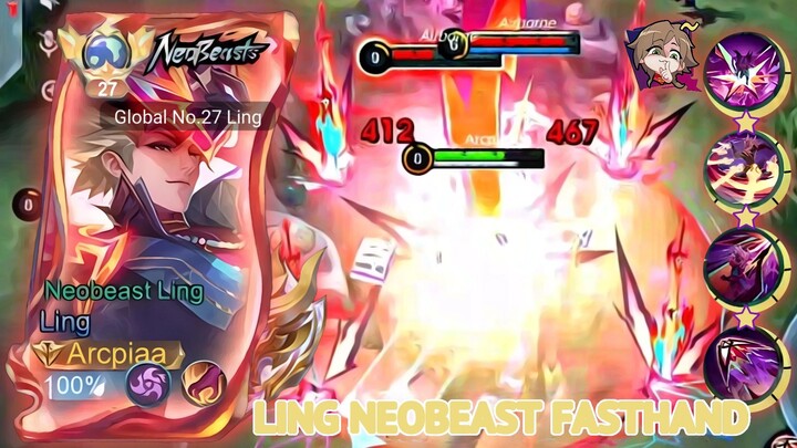 LING NEOBEAST FASTHAND GAMEPLAY SAVAGE & TRIPLE KILL