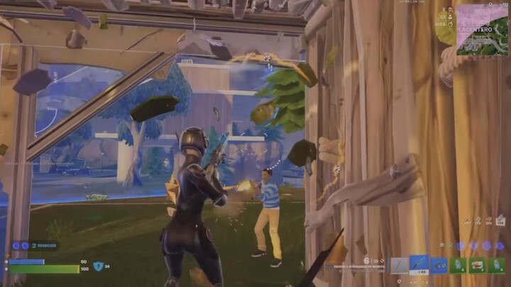 A hard Fortnite game