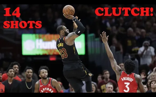 LeBron James - ช็อตคลัชทั้งหมด 14 ครั้ง - ฤดูกาล NBA 2017/2018! (ลำดับเหตุการณ์)