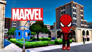 Afif Jadi Superhero Marvel [Marvel And DC Superheroes] (Roblox Malaysia)