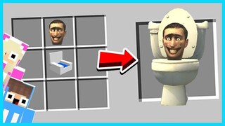 MIPAN & ZUZUZU Bisa Buat SKIBIDI TOILET Di Minecraft! KUAT BANGET