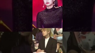 Taehyung reaction towards Jennie#jennie #taehyung #taennie #fanfiction #bts #blackpink