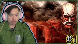 THE COLOSSAL TITAN BREACHES THE WALLS!! Attack on Titan Wings of Freedom Gameplay #1