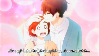 hananoi kun spoilerr! episode 9 ulang Tahun pertama bersama  pacar.