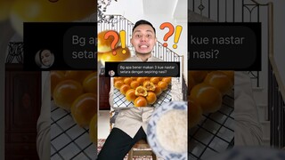 3 Nastar = sepiring nasi? Masa iya sih? Kamu udah makan berapa? #shorts